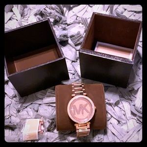 Michael Kors watch rose gold